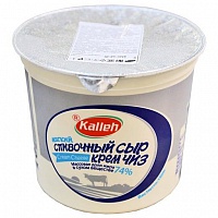 Сыр Крем Чиз мягкий сливочный Вилли 74%, 1,5кг, Иран, Kalleh, молокосодержащий продукт, 1*6шт