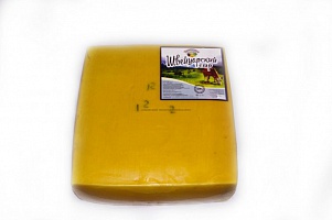 Сыр Швейцарский брус, парафин, 50% 5-6кг, 1 шт., короб