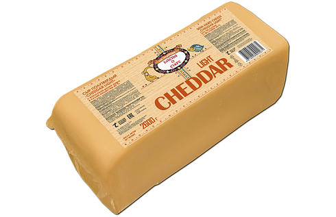 Сыр ТМ Басни о сыре, Чеддер Лайт 40% 2,6кг*4