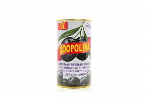 Маслины Coopoliva XL с/к 370мл/350гр ж/б      1*12