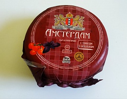 Сыр ТМ Мантурово Амстердам с томатом и базиликом 45% 1*1кг/9кг